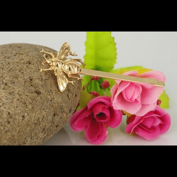 Gold Tone Bee Forest Boho Hairpin Accessory Set - Picture 3 of 3