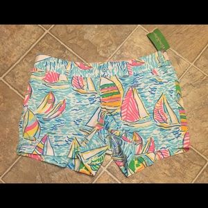 NWT Lilly Pulitzer you gotta regatta shorts