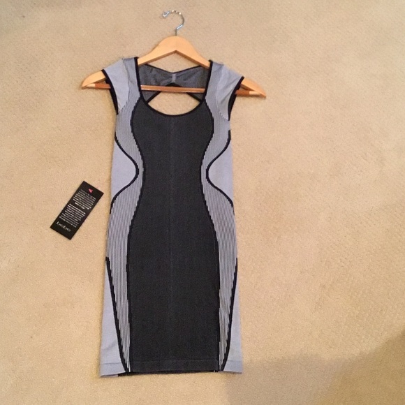 Never worn BeBe Contour Rib Dress