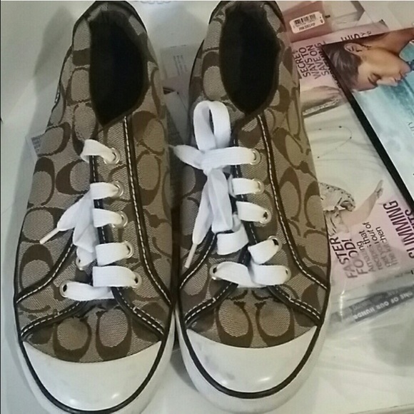 Tan/Brown Coach Shoes