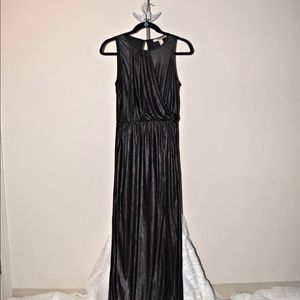Black Metallic Dress