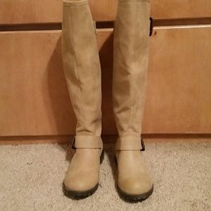 Tan SODA Boots