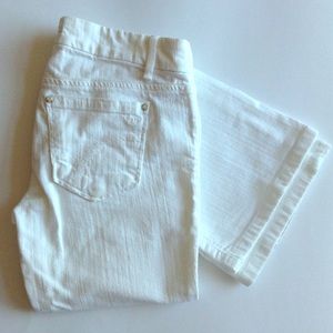 Joe's white Provocateur denim jeans