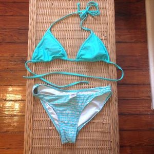 Body Glove tribal turquoise bikini