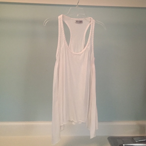 Michael Stars braid trim racer back tank. O/S