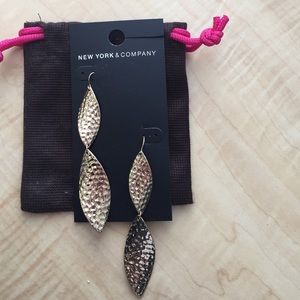 New York and Company gold dangles!