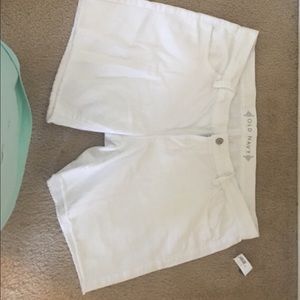 White shorts
