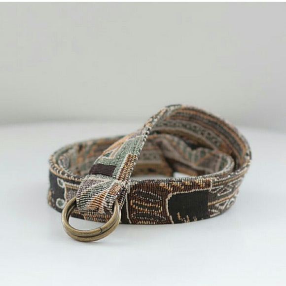 Aztec-inspired Print Belt