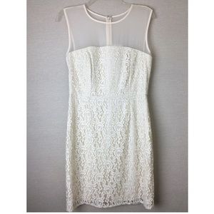 NWT Authentic DVF Ivory Nisha Dress Size 8