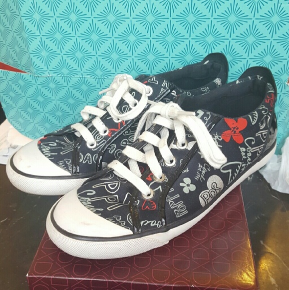 Used Coach Poppy Sneakers
