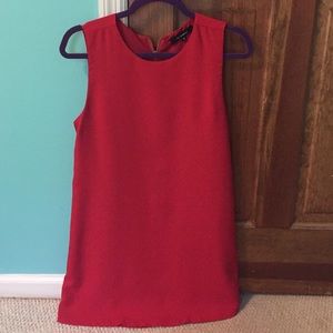 Red Olivaceous Tshirt Dress