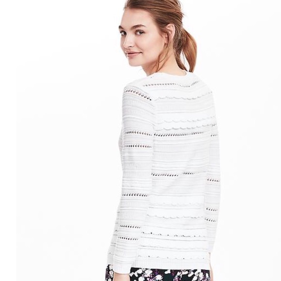 Banana Republic navy sweater NWT SZ m - Picture 2 of 2