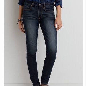 American Eagle hi-rise skinny stretch jeans