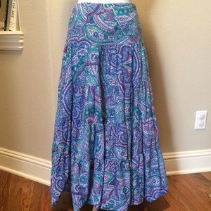Host Pick! Lauren Ralph Lauren Paisley Skirt
