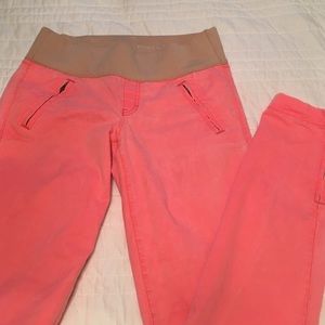 Gap maternity hot pink pants