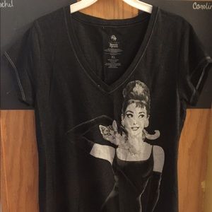 Breakfast at Tiffany's graphic tshirt