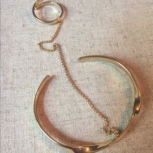 Stella & Dot Bridge Bracelet & Ring