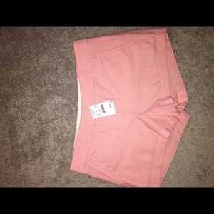 J crew pink shorts