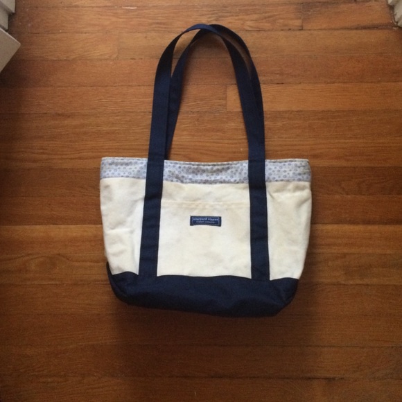 Vineyard vines custom ADPi canvas tote