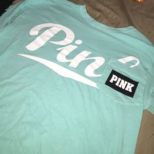 Blue long sleeve VS shirt