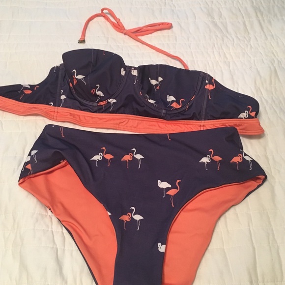 Flamingo bathing suit