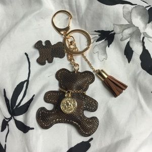 Cute 3 piece bear keychain 2 bears and a Tassle
