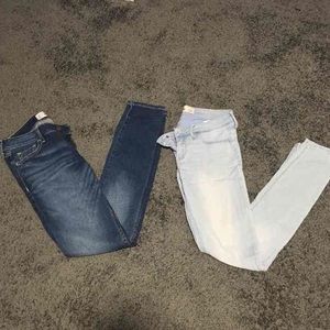 2 pairs of Hollister Jeans