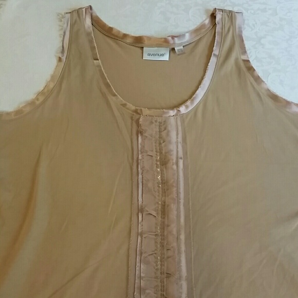 Avenue Tops - Avenue Dressy Tank Top