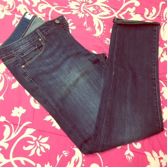 Paige jeans skyline ankle peg
