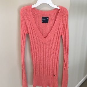 SALE orange comfy sweater