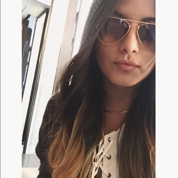 *SOLD* Rayban sunglasses aviator gradient - Picture 2 of 4