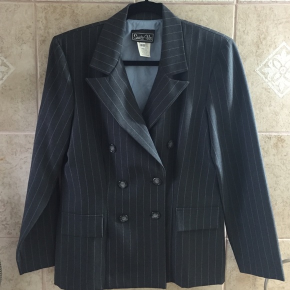 NWOT ~ Stripped 6-button blazer - Picture 1 of 4