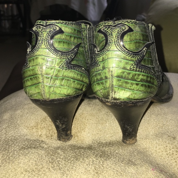 Miu Miu. By Prada Alligator Cr. Embossed. Leather. - image 3