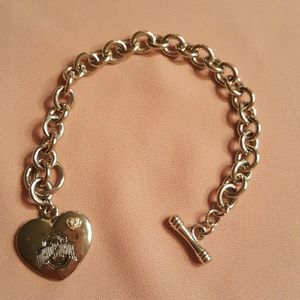 Ohio State silver Charm Bracelet