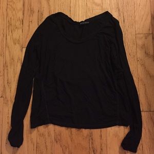 Black Brandy Melville long sleeve shirt