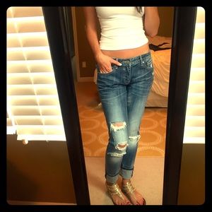 VIGOSS- Destroyed Skinny Jeans