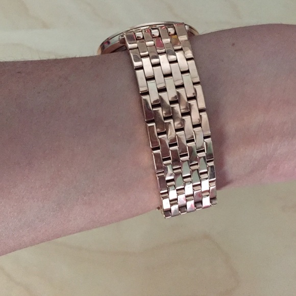 Rose gold Michael Kors watch