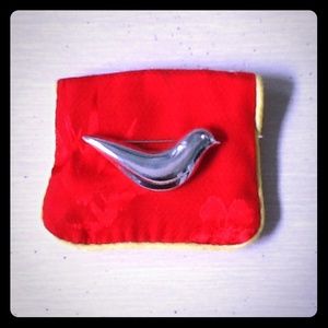 Zina of Beverly Hills sterling brooch