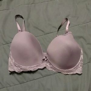 Purple bra