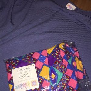 Large Irma & TC China leggings outfit