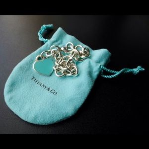 Tiffany & Co. heart tag sterling silver bracelet.