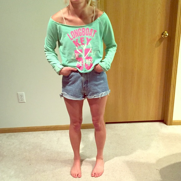 Longboat Island Crop Sweater