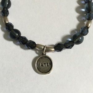 Alex and Ani beaded "water" bangle