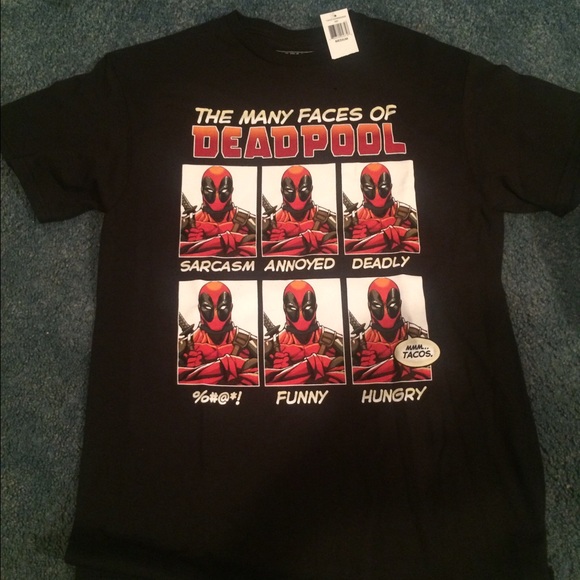 Deadpool Movie Tshirt with tags still on