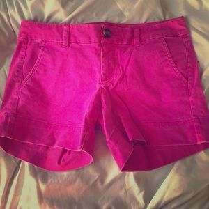 Pink American eagle shorts