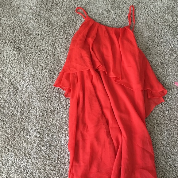 Flowy red dress - Picture 3 of 3