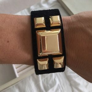 Black and Gold cuff