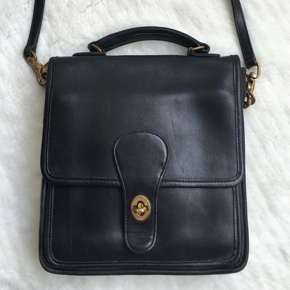 Coach Handbags - Vintage Coach Legacy Black Crossbody Bag