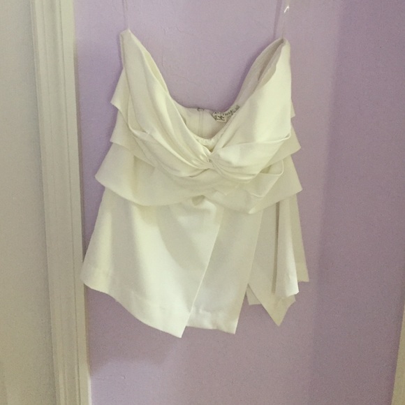 NWOT Francesca's Collections Strapless Top