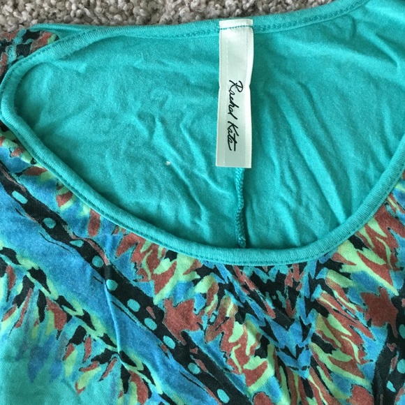 Flowy teal dress - Picture 4 of 4